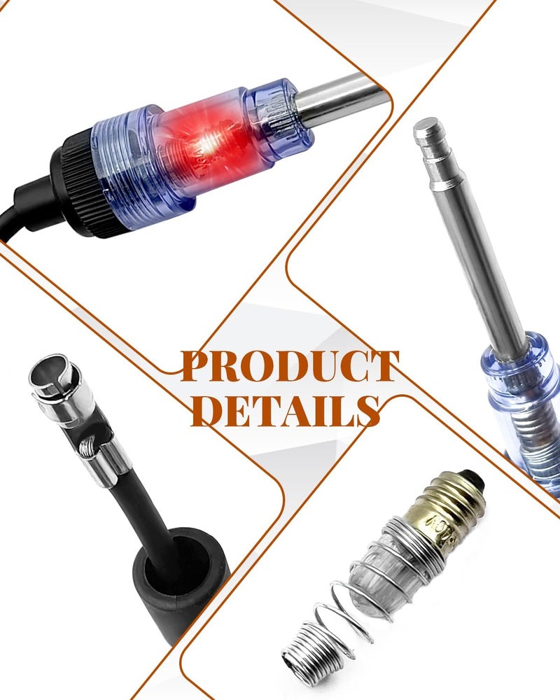 LTDCVTR Inline Spark Plug Tester, Plug-in Engine Ignition Tester Armature Diagnostic Tool, Small & Big Internal/External Engines Accessories for Automotive, Car, Lawn Mower, Motorcycle - Image 4